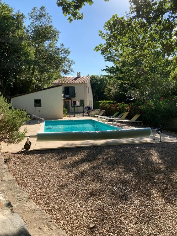 Maison Avec Piscine Chauffee Entre Mer Et Montagne Montauriol  Bagian luar foto